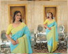 KA 3008 Kanjivaram Silk Designer Sarees Wholesale Clothing Suppliers In India